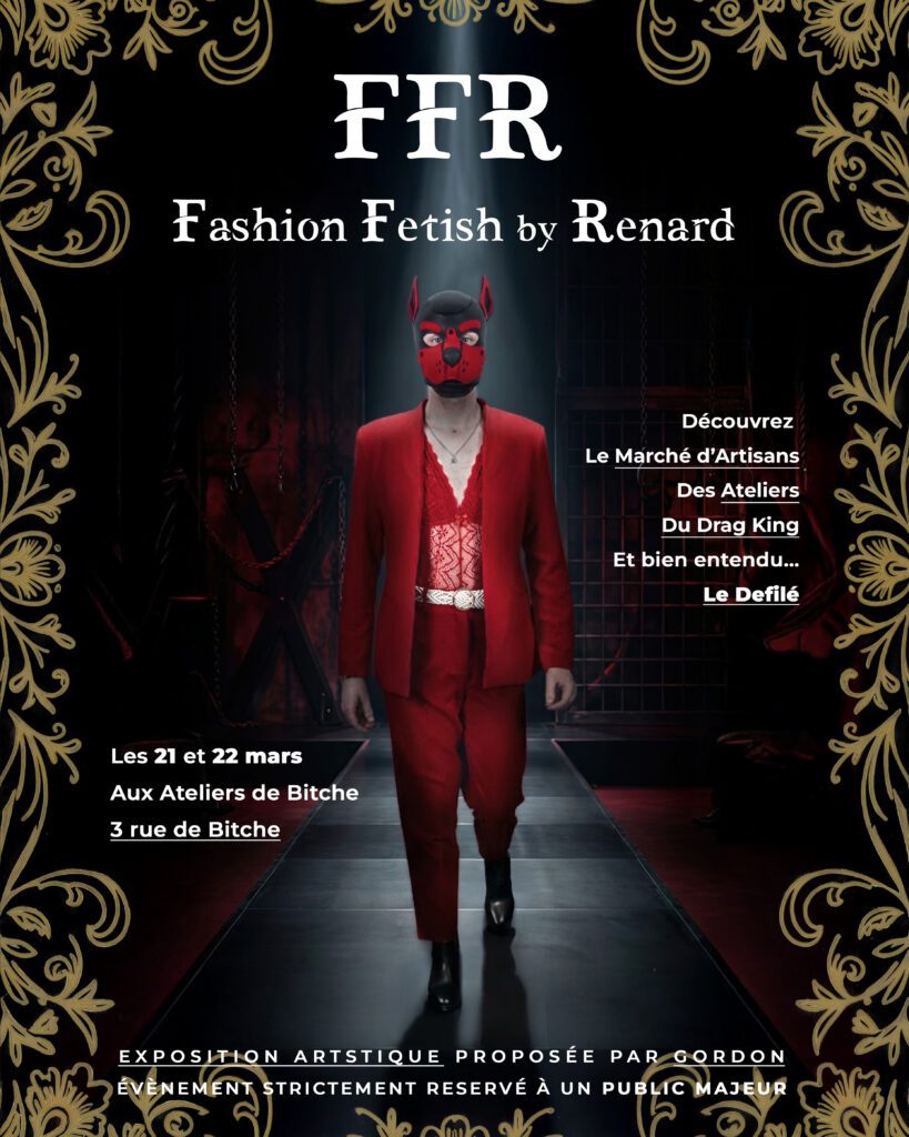 Affiche de FFR évènement le 21 et 22 mars aux ateliers de Bitche à Nantes